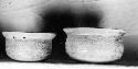 Two pottery  bowls