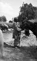 Ladakhi man and horse