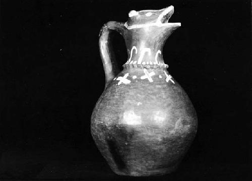 Modern water jar with animal head. Macusi Indians