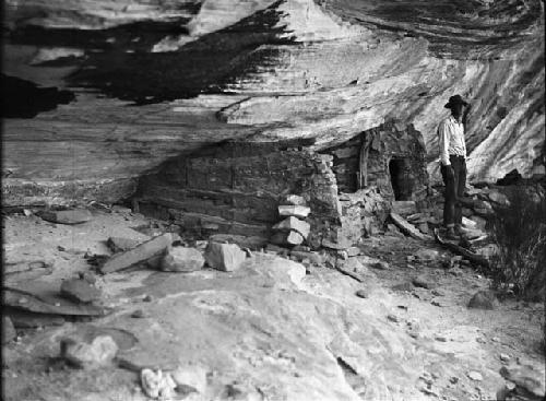 Cave site in Natural Bridges National Monument