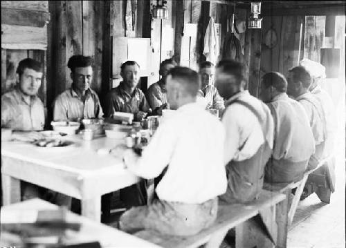 Crew Eating Lunch