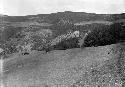 Seliste or ancient village, facing north, long axis of the southwest spur