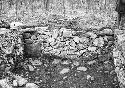 Structure 1 - North wall, cellar