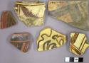 Decorated potsherds