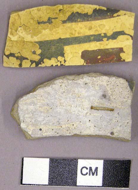 Decorated potsherds