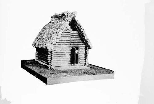 Model of a small house