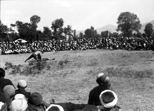 Turkish wrestling match, near Tetovo