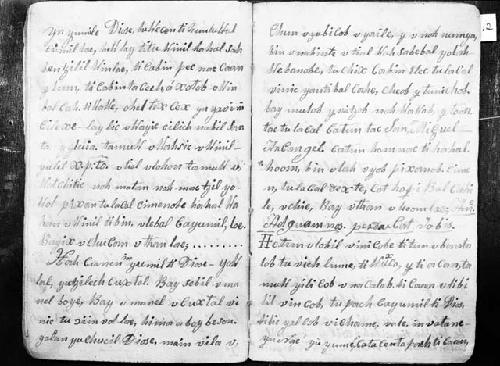 Santa Cruz de Bravo manuscript