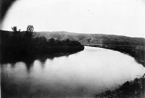 Little Horn River and Reno Heights