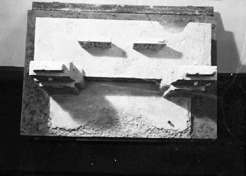 Model of Maya Temple, Group 3; Building 1