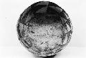 Interior of Mancos black on white pottery bowl from Pueblo II level