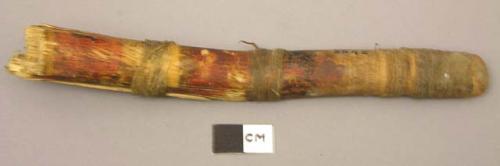 Wrapped and painted stick, possibly tip of arrow flaker