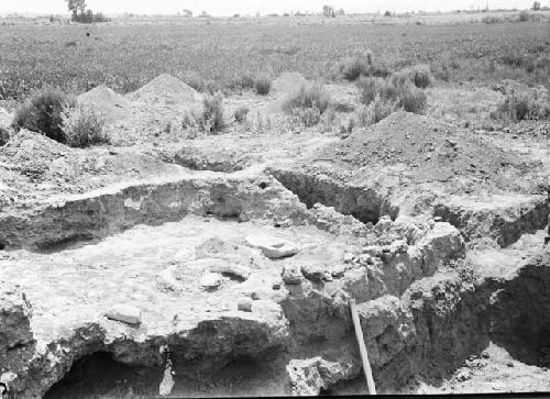 Site III, House I and South trench