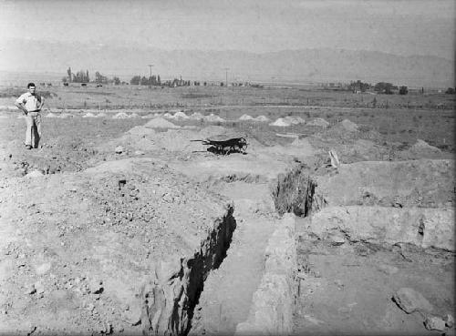 View at site from East - Site 1