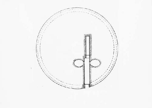 Plan of Regolini-Galassi tomb; Mid 7th century B.C.