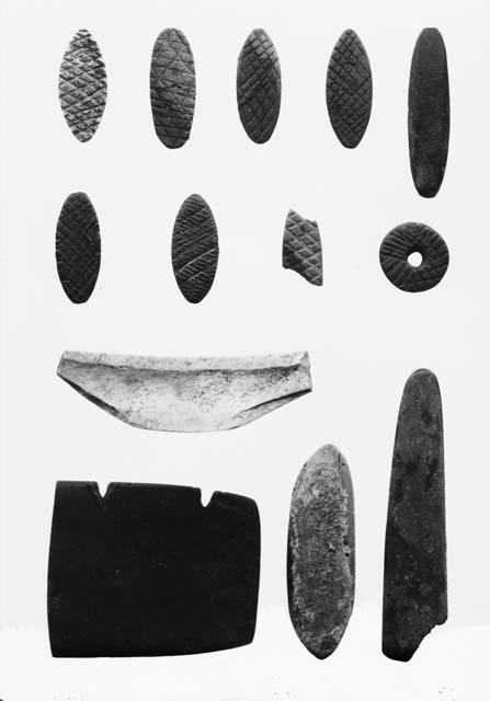 Implements of bone and antler from Pueblo I levels, site 13