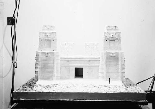 Model of Maya Temple, Group 3; Building 1