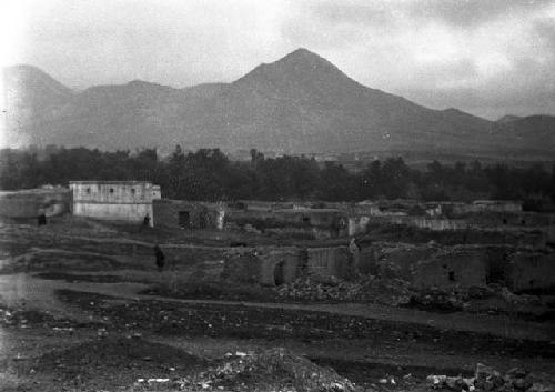 Building and walls. Morocco: Rif-Tafersit