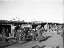 Paicheng-tze, donkey cart in street