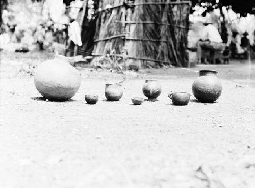 Pottery forms at La Guabas