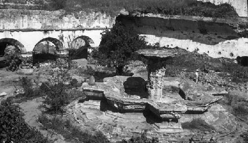 Ruins at La Mercel