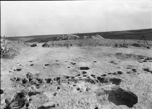 House complex C, pits 48 through 52 and postholes