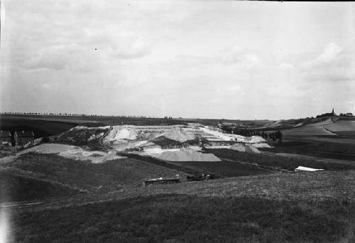 South southwest slope of hill - palisade I exposed