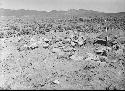 Site I after cleaning of rocks, from South