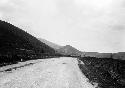 Far view of Kula fortress, 4 kilometers north of Botun on Ohrid Kicevo road