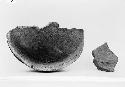Two sherds photographed on the interior to show methods of construction