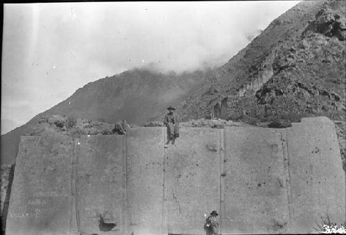 Large uprights at Ollantaytambo