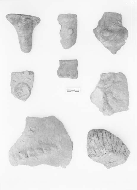 Various potsherds