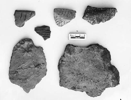 Pottery fragments