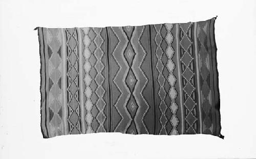 Navajo blanket, plate 100, Amsden, Navajo Weaving