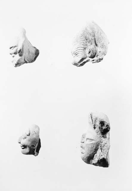 Terra cotta figurine fragments