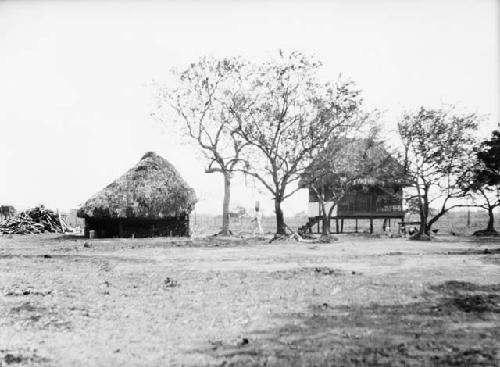 Hut and cook shack