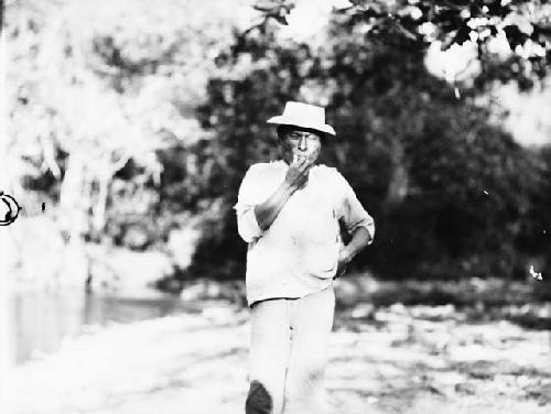 Man from Rio Vigui; taken at camp on branch of Rio Tabasara