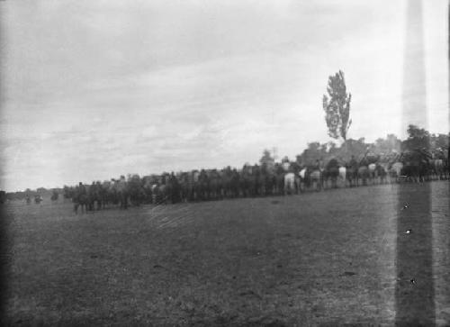 Mapuche Indians at Congress, Christmas, 1929