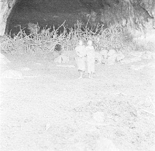 Wanderobo cave dwellers on Mount Elgon