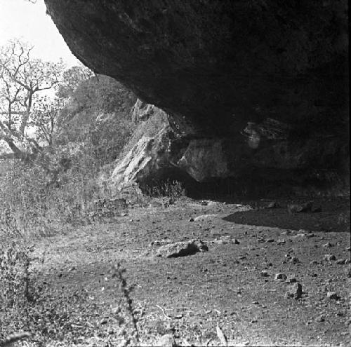 Kemp's cave on the southern slopes of Mount Elgon