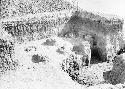 Excavation 3-31, showing first southern enlargement of trench, looking SW