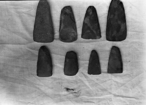 Stone tools, axes