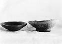 Two pottery bowls or dishes