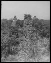 Temple II (B of Mands) - Eastern Façade, Temples III and IV in Distance