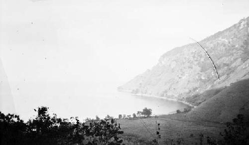 Lake Atitlan from trail to Solola