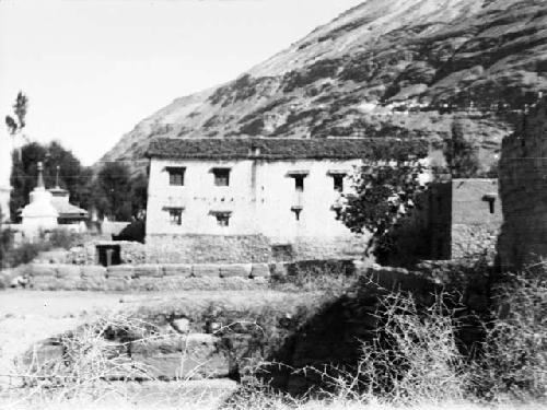 Two story monastery