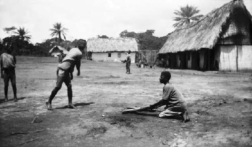 Sapo, Pudu clan, native game of darts