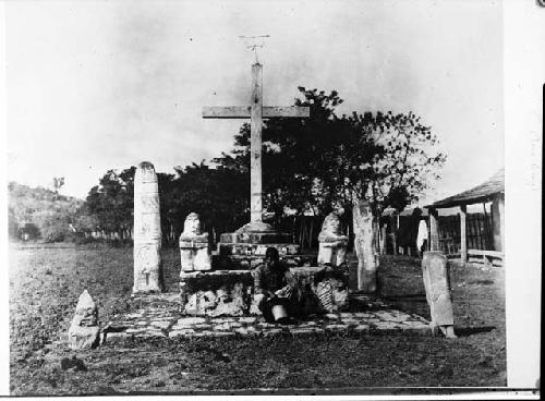 Cross in the environs of the town for Nutlaltozuco