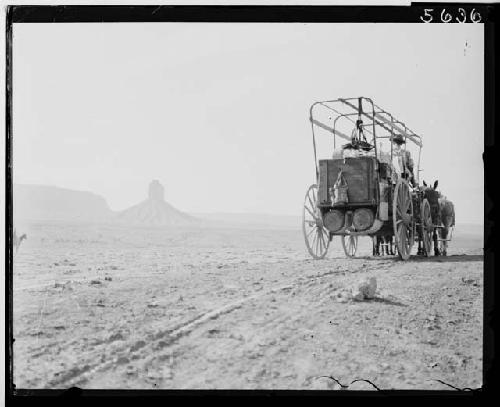 Jackson's Butte - On way to Shiprock, New Mexico