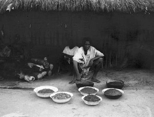 Evening meal in bowls